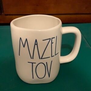 Rae Dunn Mazel Tov mug new